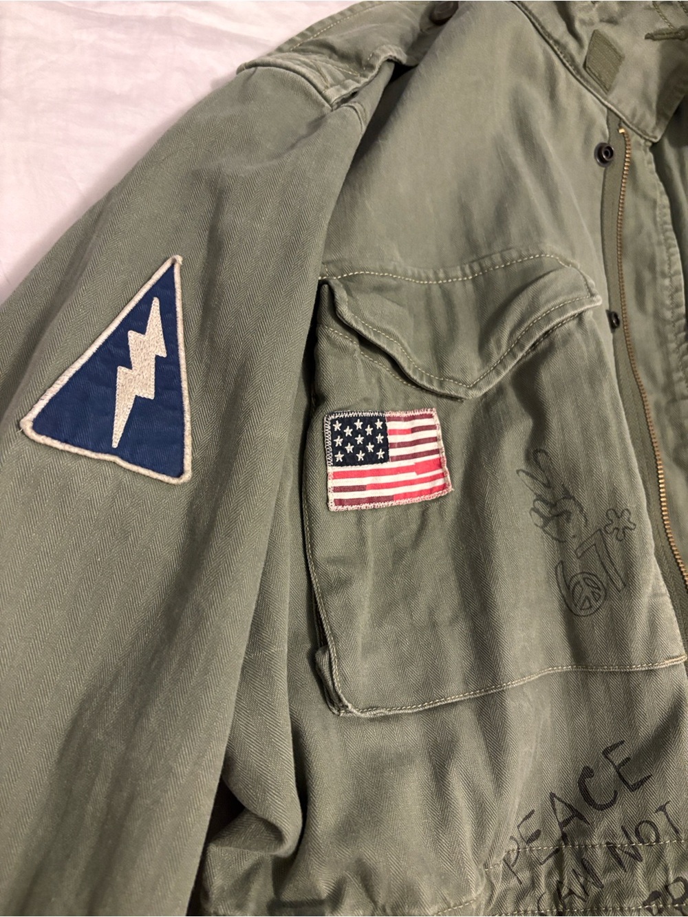 Polo RL M-67 Military Coat - Picture 5 of 15